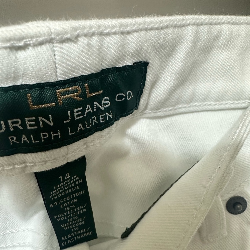 Ralph Lauren Classic White Jeans - Picture 6 of 12